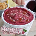 Hummus de remolacha