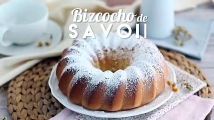 Bizcocho de savoie super esponjoso