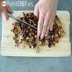 Fudge con avellanas (barritas cremosas de chocolate y avellana)