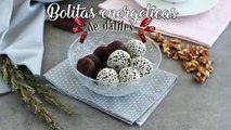 Bolitas energéticas de dátiles y cacao