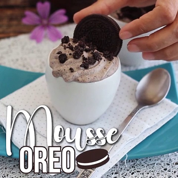 Mousse de oreo