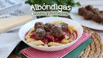 Albóndigas de ternera y parmesano