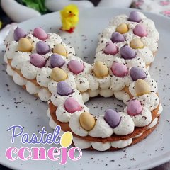 Tarta conejo de pascua
