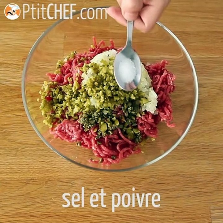 Biftec tartar simplu si usor