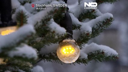 Watch: European capitals are covered with snow for first time this winter
