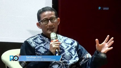 Pariwisata Indonesia Butuh Peran Media, Berikut Penjelasan Menteri Sandiaga Uno