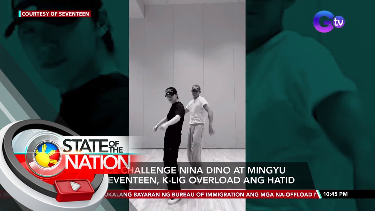 Dance challenge nina Dino at Mingyu ng Seventeen, K-lig overload ang hatid | SONA