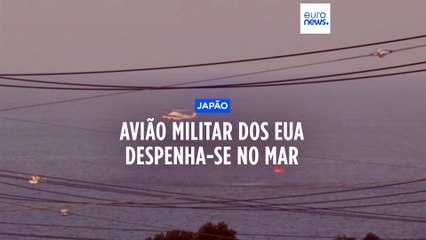 Encontrado um corpo e vários destroços de avião militar norte-americano no Japão