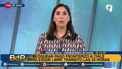 Tacna: Bloquean paso fronterizo a Chile para exigir libre tránsito las 24 horas