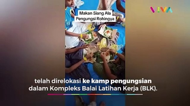 Imigran Rohingya Ngelunjak Dikasih Makan Warga Aceh