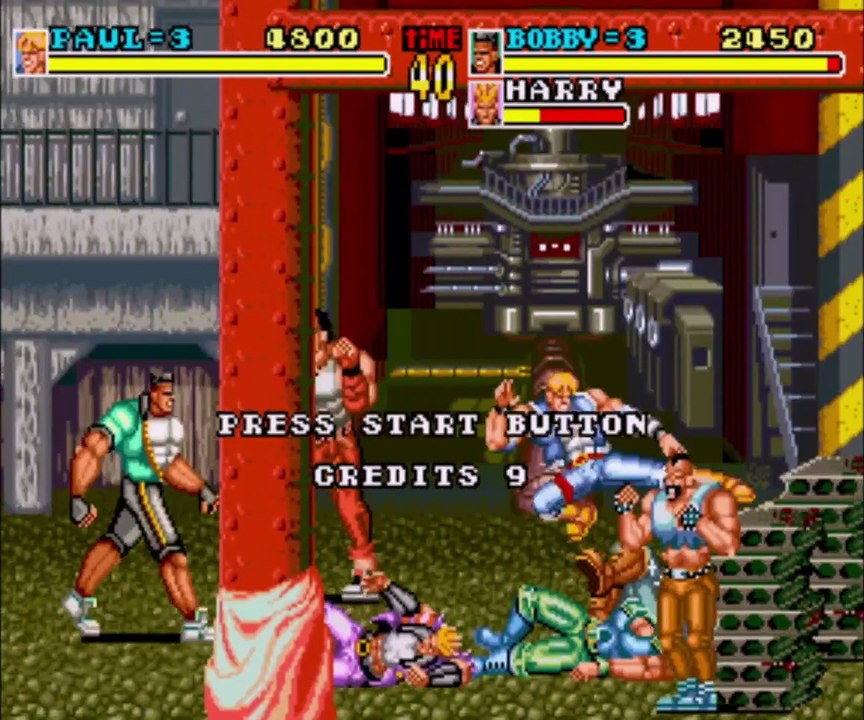 Riot City (1991) gameplay