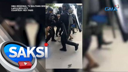 7 arestado nang mauwi sa tensyon ang pagbabarikada sa demolisyon | Saksi