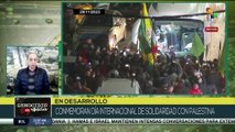 Manifestaciones y actividades en todo el mundo muestran apoyo a la causa palestina