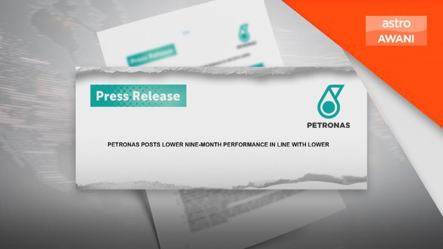 Keuntungan bersih PETRONAS pada suku ketiga tahun ini merosot