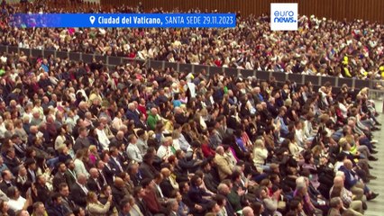 El papa Francisco muestra evidentes problemas de salud en la audiencia general del miércoles