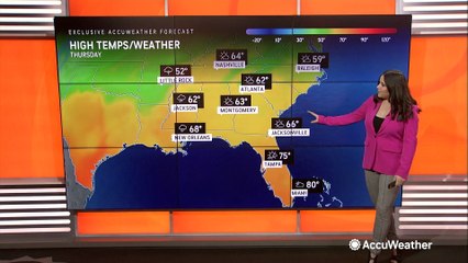 Back-to-back storms to drench Southeast