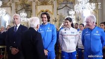 Mattarella ha ricevuto la Nazionale di Atletica leggera e quella di Pentathlon