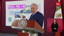AMLO anuncia sorteo especial de la Lotería como: Un palco en el Azteca, vehículos y motos...