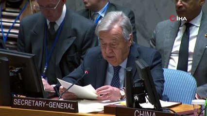 BM Genel Sekreteri Guterres'ten 'helal olsun' dedirten Gazze çıkışı!