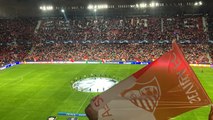 Así sonó el himno en el Sánchez-Pizjuán