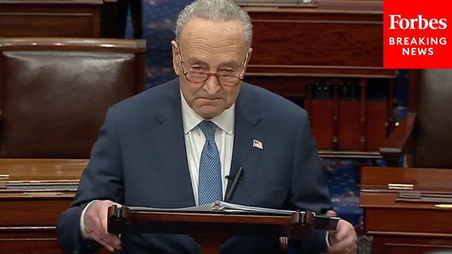 Chuck Schumer Gives Passionate Senate Floor Speech About Rise Of Antisemitism