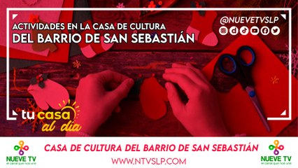 Actividades en la Casa de Cultura del Barrio de San Sebastián