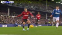 PREMIER LEAGUE  EVERTON 0-3 MANCHESTER UNITED match