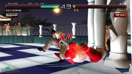 Kazuya Tekken 5 Dark Resurrection Gameplay 4K 60 FPS