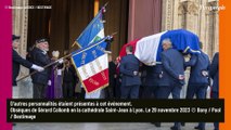 Obsèques de Gérard Collomb : Laurent Gerra dans la peine avec sa femme Christelle, duo soudé dans la douleur