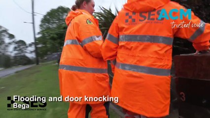 Flooding and door knocking in Bega | November 29, 2023 | Illawarra Mercury