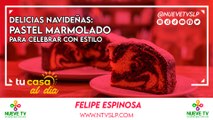 Delicias Navideñas: Pastel Marmolado para Celebrar con Estilo