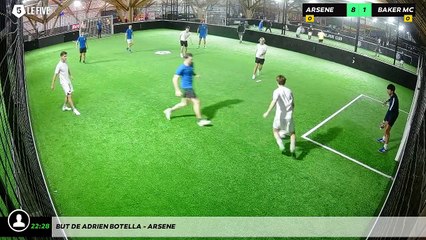 But de Adrien Botella - ARSENE