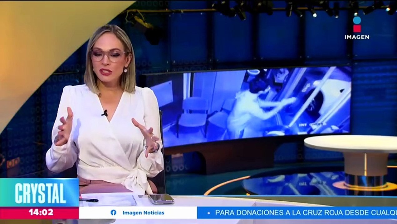 Joven agrede a guardia de seguridad en Angelópolis, Puebla