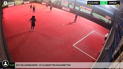 But de Louise Dupin - FC CLAQUETTES CHAUSSETTES