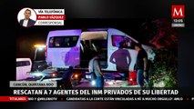 Rescatan a agentes del INM secuestrados en Cancún, Quintana Roo