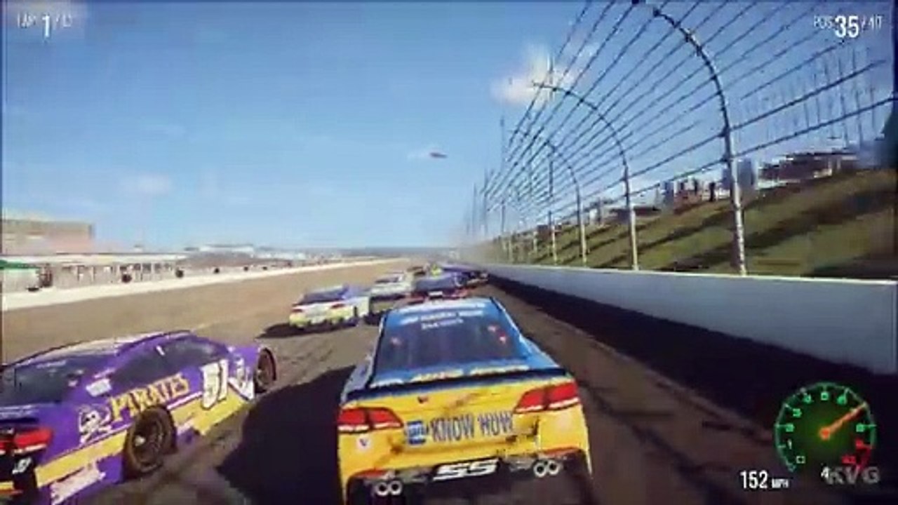 SNT Bumper Fin del Horario de Proteccion al Menor (2013) NASCAR Heat 2 Gameplay (PS4 HD) [1080p60FPS]-Versión Velóz