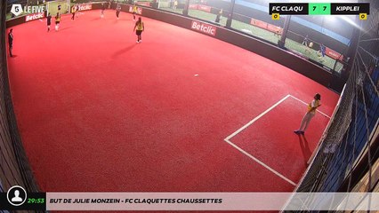 But de julie monzein - FC CLAQUETTES CHAUSSETTES