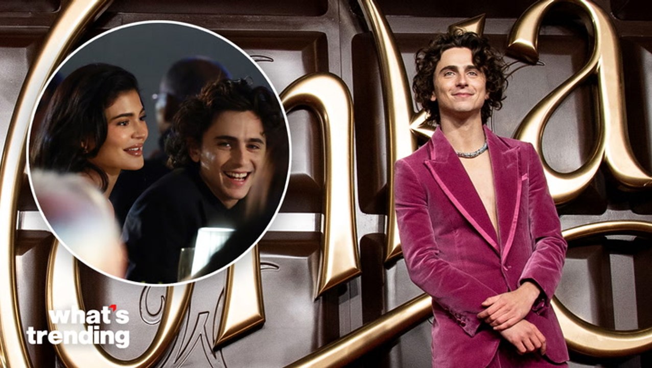 Kylie Jenner Supports Timothée Chalamet At London Premiere Of 'Wonka'