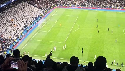 Nico Paz desata la locura en el Bernabéu