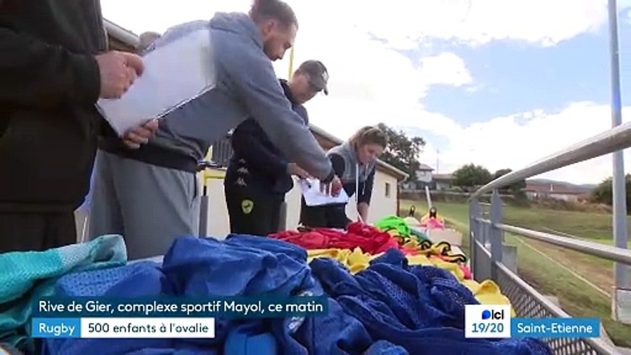 25/09/2023 : initiation rugby aux CM1-CM2 de Rive de Gier