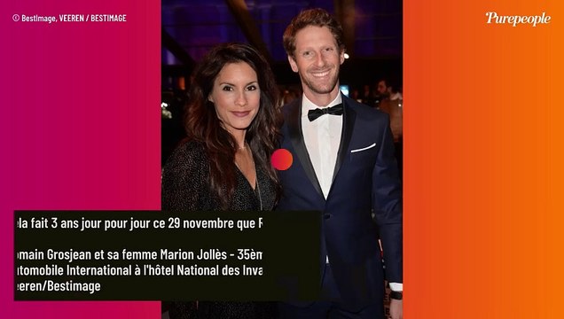 3 ans de plus avec lui : Romain Grosjean miraculé, sa femme Marion Jollès n'oublie pas