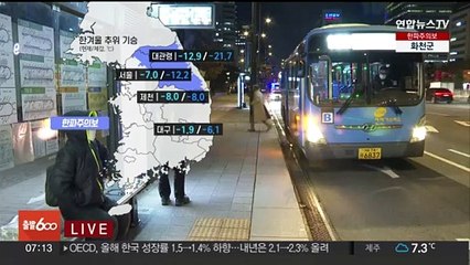 [날씨] 전국 한겨울 추위 기승…내일까지 서해안 중심 눈