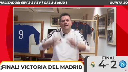 Télécharger la video: El discurso de Roncero tras la victoria del Real Madrid en Champions ante el Nápoles