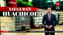 Operativo en Tabasco: la FGR confisca más de 300 mil litros de huachicol