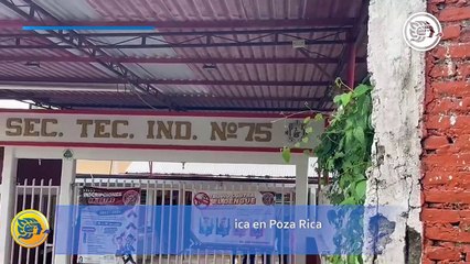 Van 14 robos en la Secundaria Técnica 75 de Poza Rica