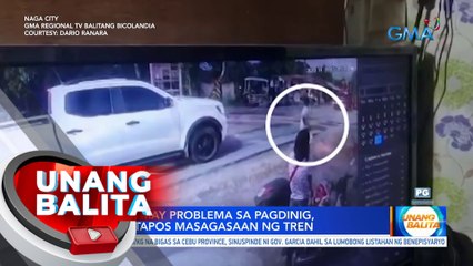 Lalaking may problema sa pagdinig, patay matapos masagasaan ng tren | UB