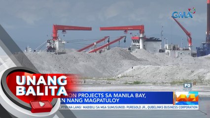 2 reclamation  projects sa Manila Bay, pinayagan nang magpatuloy | UB