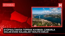 Eyüpsultan'da Yağmur Sonucu Toprak Kayması: Gecekonduda Hasar Oluştu