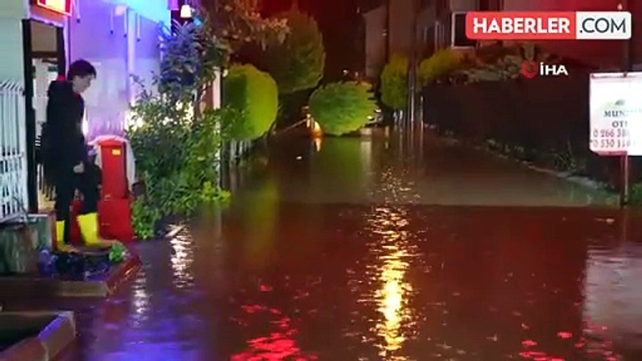 Edremit Körfezi'nde Sağanak ve Lodos Hayatı Olumsuz Etkiliyor