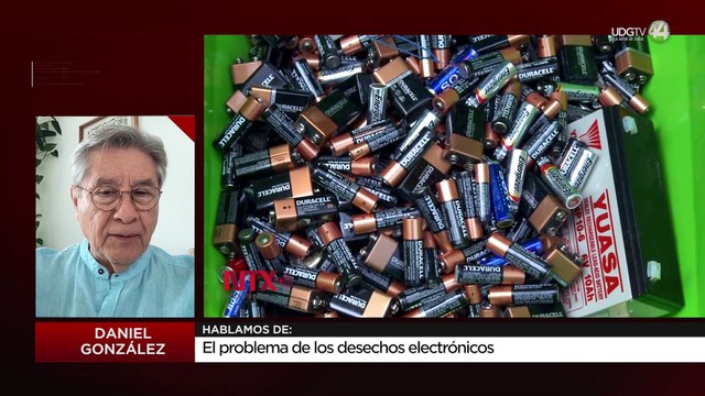 El problema de los desechos electrónicos: Daniel González